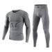 NOKO-Autumn/Winter Outdoor Sports Thermal Underwear Set, Men's Autumn/Winter Quick-Drying Seamless Underwear, Long Johns_desvips.com