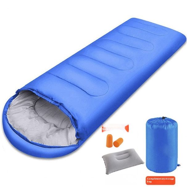 Outdoor Spring And Autumn Nap Camping Thickened Adult Hollow Cotton Winter Warm Sleeping Bag_desvips.com