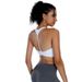 for Women, Shockproof Running Fixed Chest Pad Yoga Bra, Fitness Vest, Beautiful Back, Barely There Feel Sports Bra_desvips.com