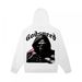 Skull Print Heavy Cotton Unisex High Street Hooded Sweatshirt Long Sleeve Fashion_desvips.com