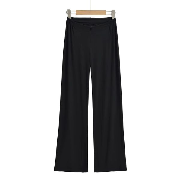American Low Waist Fitness Yoga Casual Pants For Women, Spring And Autumn New Design, Loose Fit, Slimming Wide Leg_desvips.com