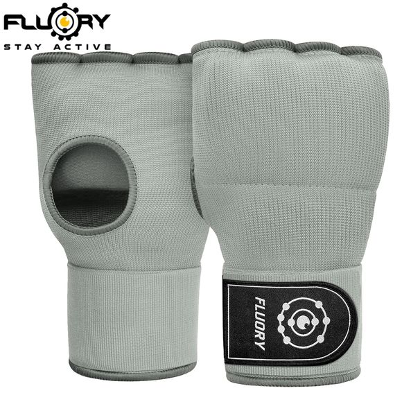 FLUORY Gel Multi Color Optional Protection Finger Pass Extended Wrist Guard Boxing Karate Taekwondo Fighting Gloves_desvips.com