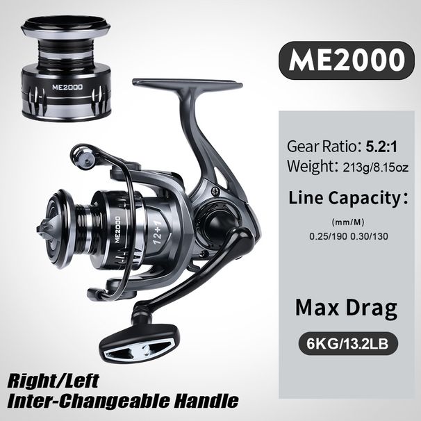 Lure CNC Metal Arm Gapless Sea Long Casting Boat Fishing Spinning Reel_desvips.com