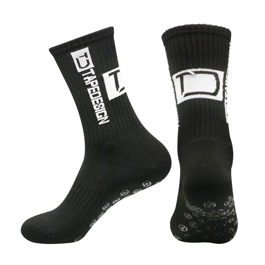 Colorful FS And TC Sports Soccer Socks For Adults Men's Thickened Terry Cloth Soles Non-Slip Running Socks_desvips.com