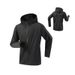 Autumn Sport Removable Hooded Outdoor Running Fitness Jogging Long Sleeve Windproof Unisex Sports Jacket_desvips.com