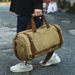 Short Trip For Men Women, Large Capacity, Dry And Wet Separation, With Shoe Compartment, Fitness Training, Sports_desvips.com