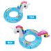 Unicorn Swim Ring With Glitter Hearts - Eco-Friendly Thickened PVC Anti-Tip Design & Underarm Float (Kids Pool Float Safe & Durable For Ages 3-8)_desvips.com
