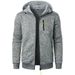 New Men's Sports Fitness Casual Sweatshirt Jackets Cardigan Hooded Sweatshirts Baseball Jacket_desvips.com
