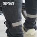 DEEPSPACE Cycling Leggings With Reflective Straps Running, Safety Warning For Night Riding And Bicycle Leg Bindings_desvips.com