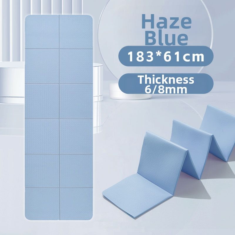 Foldable Nap Mat Thickened Carpet Portable Fitness Mat Outdoor Moisture Proof Yoga Mat_desvips.com
