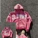 2025 Zipper CLRVNT Sweatshirt Cool Internet Celebrity Hooded Cardigan Letter Print New Jacket_desvips.com