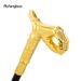 Golden OK Luxury Flower Cane Fashion Decorative Walking Stick Elegant Cosplay Cane Crosier 93cm Performance Stage Cane_desvips.com