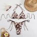 Sexy Two-piece Bikini New Three-point Halter Swimwear_desvips.com