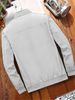 Jacket, Coat, Thin Spring And Autumn With Stand Collar Design, Suitable For Sports, Walking, Office, Shopping, Business_desvips.com
