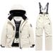 Winter Children's Suit Set Boys' Warm Waterproof Windproof Professional One-piece Girls' Ski Overalls_desvips.com