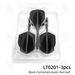 WEDARTER Darts 3pcs Professional 2BA Screw Soft In-one Integrated Dart Flights And Shafts ,Blister Box Packaging_desvips.com