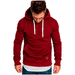 Men's Clothing new men's solid color outdoor sports casual fleece sweatshirt jacket 8001_desvips.com