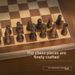Solid Wood Small Book Box High-end Portable Folding Chessboard Wooden Adult Children Parent-child International Chess_desvips.com