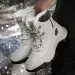 Winter Warm And Velvet Couple High Top Large Anti Slip Outdoor Snow Boots_desvips.com