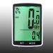 Bicycle 2.8inch Large Screen Chinese English Ultra Bright LED Night Light Bike Speed Tester Wireless Speedometer_desvips.com