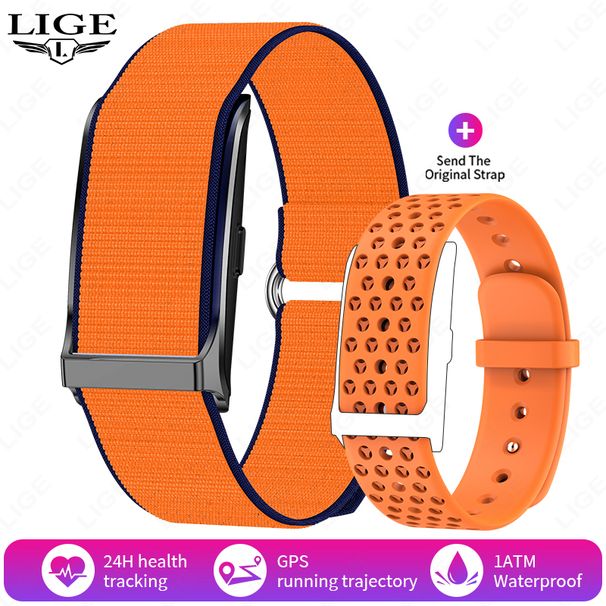 LIGE No Screen Smart Watch Men's Sports Outdoors Fitness Heart Rate Monitor 1ATM Waterproof New Smartwatch For Andrio_desvips.com
