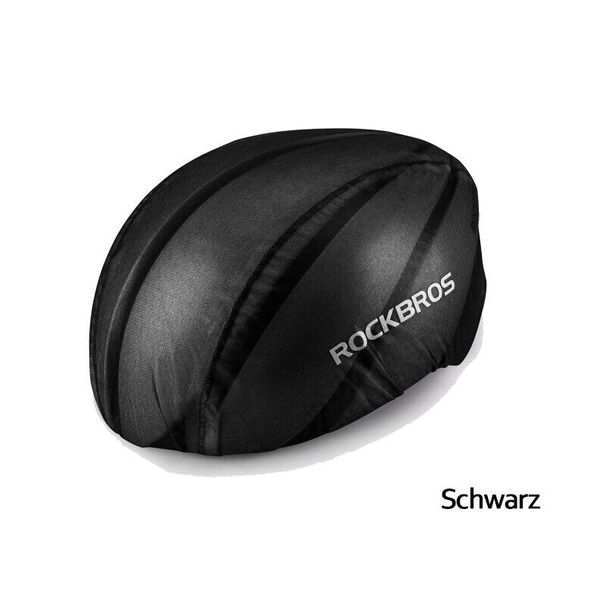 ROCKBROS Rainproof Helmet Cover Bicycle Helmet Waterproof Rain Cover Rain Cap_desvips.com