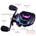 Lure 7.2:1 Chameleon Colorful Sea Water Drop Metal Line Cup 4+1 Shaft Fishing Reel_desvips.com