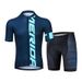 Merida Jersey Set Thin Slim Fit Top Outdoor Sun Protection Breathable Quick-Dry Cycling Shorts Unisex_desvips.com