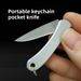 Outdoor Stainless Steel Mini Fruit Portable Pocket Keychain Dormitory Unpacking Folding Knife_desvips.com