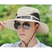 Men's Fishing Protection Summer UV Protection, Agricultural Hiking Sun Hat, Wide Brim Fisherman's Hat_desvips.com