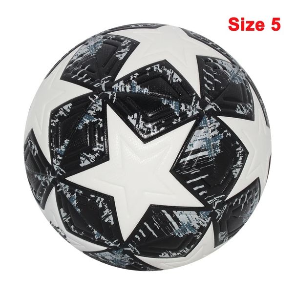 Standard Soccer Ball Professional Outdoors Sports Match Balls Training Seamless Football High Quality PU Material Size 5_desvips.com