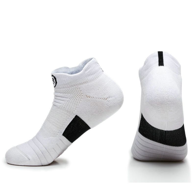 Combat Training Elite Basketball Men's Mid Tube Long Thickened Towel Bottom Professional Running Sports Socks_desvips.com