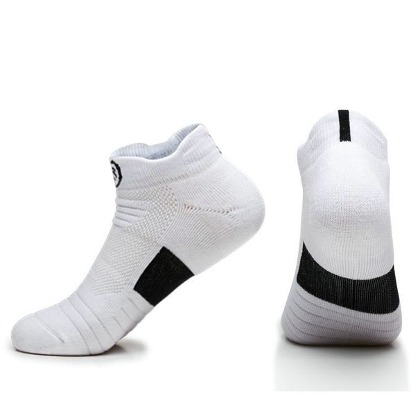 Combat Training Elite Basketball Men's Mid Tube Long Thickened Towel Bottom Professional Running Sports Socks_desvips.com