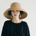 Straw Female, Summer Big Brim Outdoor Protection Hepburn Style Sun Vacation Beach Hat, Foldable Versatile Hat_desvips.com