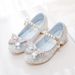 Children's Princess High Heels Elsa Leather Little Girls' Crystal Flower Girl Spring And Autumn Fashion New Single Girls'_desvips.com