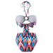 New Printed Three-piece Swimsuit Women Fashion Sexy Bikini Swimsuit_desvips.com