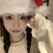 Christmas Decoration Hat Plush Little Red Book Internet Celebrity Same Style Photo Prop Selfie Atmosphere Party Costume_desvips.com