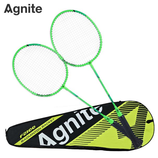 Deli Angenite F2100 Badminton Lightweight Alloy Family Couple Sports Double Racket_desvips.com