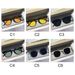 Oversized Square Colorful Retro Big Frame Sun Glasses UV400 Black Shades Sunglasses Vintage Sunglasses Outdooer Driving Eyewear_desvips.com