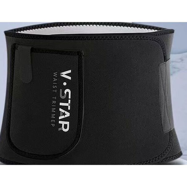 Sweat Belt Trainer Abdominal Binder Sports Shapewear Weight Loss Fat Burning Postpartum Running Fitness Waist Slimming_desvips.com