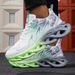 Unisex Running Women Men Lightweight Mesh Breathable Comfortable Flat Soft Tennis Shoes Summer Lace-up Sneakers Woman_desvips.com