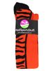 Crazy Socks With Safari Tiger Stripes For Softball Baseball, Available For Boys, Girls, Women, Men, Youth, Adult, And Kids, Over Calf Length_desvips.com