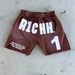 2025 New Shorts Letter 1 Print Street Youth Versatile Sports Sweatpants Casual Lazy Hot_desvips.com