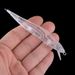 Chan’sHuang 20PCS Unpainted Blank Lures 10.5cm 7.2g Floating Long Cast Minnow DIY Handmade Artificial Fishing Bait_desvips.com