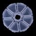 HENGJIA 8 Compartments Mini Portable Round Fishing Tackle Boxes Fishing Lure Baits_desvips.com