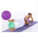 pvc inflatable massage mat yoga pilates balance fitness ball pregnant women children 25cm yoga mini wheat tube ball_desvips.com