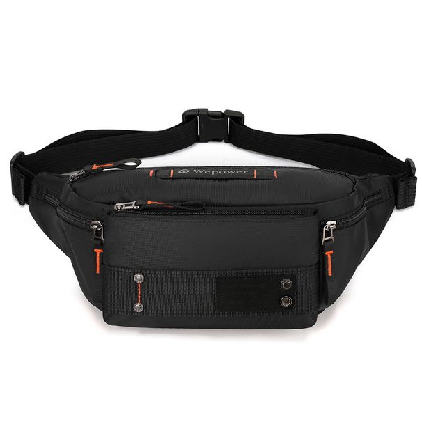 WEPOWER New Outdoor Waist Commuting Travel Fashion Single Shoulder Waterproof Crossbody Running Cycling Chest Bag_desvips.com