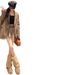 001 001 Thick-Soled Furry Shoes For Women 2025 Winter New Style Outdoor High-End Feel Iceland Fleece-Lined Mid-Calf_desvips.com