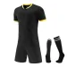 New Arival Football Judge Uniforms Clothing Professional Compeon Soccer Referee Jerseys Kit With Zipper_desvips.com