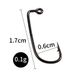 Shak Scavenge|Right-angle Head Lue 1#1/02/03/04/0 Atificial Bait Fish Hook, Oiginal Lead Soft Wom Hook Fishing_desvips.com